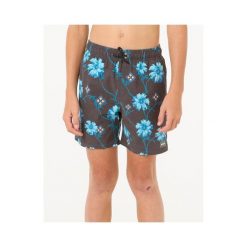 Spodenki surfingowe dla dzieci Rip Curl Surf Revival Floral Volley-Boy Czarny. Czarne kąpielówki dla chłopców Rip Curl, bez wzorów. Za 109.00 zł.