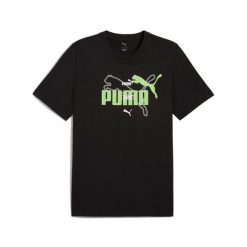 Koszulka Puma ESS Logo Lab Summer. Czarne koszulki sportowe męskie Puma, na lato, s, bez wzorów, z materiału, bez kołnierzyka, bez ramiączek, na fitness i siłownię. Za 109.95 zł.