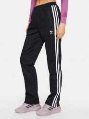 Adidas Spodnie dresowe Beckenbauer IW3171 Czarny Regular Fit. Czarne spodnie dresowe damskie Adidas, s, bez wzorów, z bawełny. Za 199.99 zł.