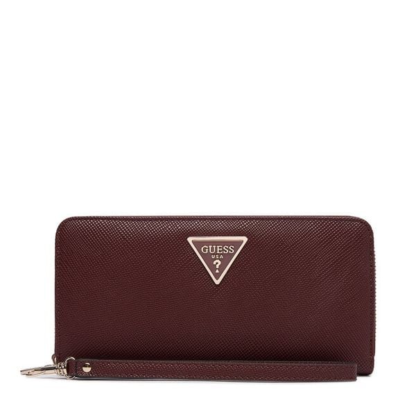 Portfel Guess. Czerwone portfele damskie Guess, z aplikacjami. Za 294.99 zł.