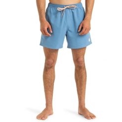 Szorty kąpielowe dla Mężczyzn EVERYDAY SOLID VOLLEY 15" Niebieski. Niebieskie krótkie spodenki sportowe męskie Quiksilver, m, bez wzorów, z materiału. Za 139.99 zł.