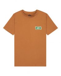 Koszulka z krótkim rękawem dla Chłopcy SERENITY SPLASH Brązowy. Brązowe t-shirty dla chłopców Quiksilver, bez wzorów, z bawełny, bez ramiączek. Za 47.50 zł.