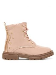 Primigi Trapery 8909600 S Różowy. Czerwone buty zimowe dziewczęce Primigi, bez wzorów, z lakierowanej skóry, bez zapięcia. Za 289.99 zł.