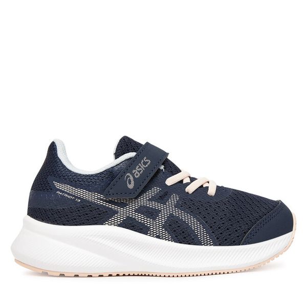 Sneakersy Asics. Niebieskie trampki i tenisówki chłopięce Asics, bez wzorów, bez zapięcia. Za 159.99 zł.