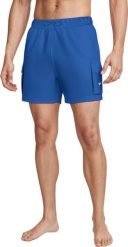 Nike Spodenki kąpielowe Nike Voyage Solid Essenti Game niebieskie NESSG454 494 S. Niebieskie kąpielówki męskie Nike, m, bez wzorów. Za 290.51 zł.