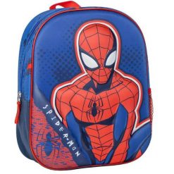 Plecak dziecięcy 3d Cerda Marvel Spiderman. Niebieskie torby i plecaki dziecięce Cerda, z materiału. Za 75.20 zł.
