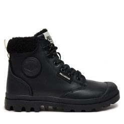 Trapery Palladium. Czarne śniegowce i trapery damskie Palladium. Za 469.99 zł.