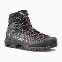 Buty trekkingowe męskie La Sportiva Aequalibrum Trek GTX. Szare trekkingi męskie La Sportiva, przed kolano, trekkingowe, gore-tex. Za 1,329.00 zł.