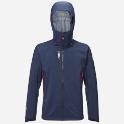 Kurtka Alpinistyczna Millet Kamet GTX. Niebieskie kurtki męskie Millet, na zimę, m, bez wzorów, z gore-texu, z kapturem. Za 1,745.27 zł.