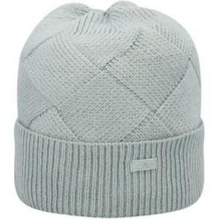 Cmp WOMAN KNITTED HAT damska czapka dziana 100% poliwęglan – E421 Jade. Niebieskie czapki i kapelusze damskie CMP, bez wzorów, z materiału. Za 119.00 zł.