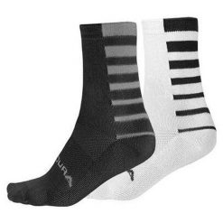 Skarpety Endura Coolmax Stripe 2 pary. Czarne obuwie sportowe damskie ENDURA, bez wzorów. Za 223.99 zł.