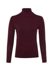 Marie Lund Sweter Kobiety drobna dzianina czerwony, M. Czerwone swetry damskie Marie Lund, m, bez wzorów, z dzianiny, eleganckie, bez kołnierzyka, bez ramiączek, bez kaptura. Za 179.95 zł.