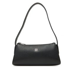 Torebka HUGO. Czarne torebki do ręki damskie Hugo, bez wzorów, klasyczne, bez dodatków. Za 309.99 zł.