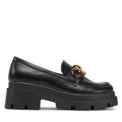 Loafersy DeeZee. Czarne mokasyny damskie DeeZee. Za 139.99 zł.