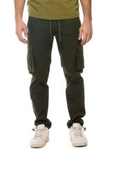 Spodnie dresowe wytrzymały z sznurek regulacyjny na co dzień. Zielone spodnie sportowe męskie LEONE 1947 APPAREL, s, bez wzorów, z dresówki, na fitness i siłownię. Za 105.21 zł.