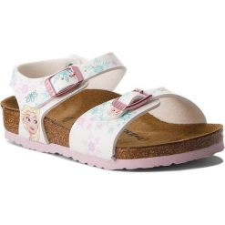 Sandały BIRKENSTOCK - Rio Plain 1010352 Frozen Elsa White. Klapki damskie marki Birkenstock. W wyprzedaży za 189.00 zł.