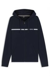 Bluza męska Boss Loungewear Authentic BLU (50550571-404). Niebieskie bluzy męskie Boss, m, bez wzorów, bez kaptura. Za 379.00 zł.