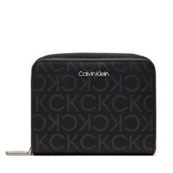 Portfel Calvin Klein. Czarne portfele damskie Calvin Klein, bez wzorów. Za 159.99 zł.