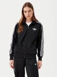 Adidas Bluza adicolor Classic Firebird JC8251 Czarny Loose Fit. Czarne bluzy damskie Adidas, l, bez wzorów, z syntetyku, bez kaptura. Za 349.99 zł.