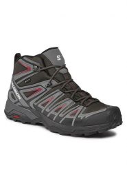 Salomon Trekkingi X Ultra Pioneer GORE-TEX L47170400 Czarny. Czarne trekkingi męskie Salomon, trekkingowe, gore-tex. Za 469.99 zł.