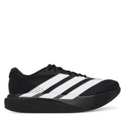 Buty do biegania adidas. Czarne buty sportowe męskie Adidas, bez zapięcia, do biegania. Za 439.99 zł.