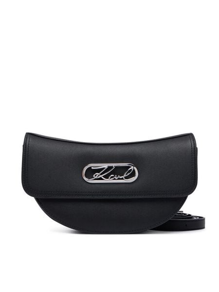 KARL LAGERFELD Torebka B4W30232 Czarny. Czarne listonoszki damskie KARL LAGERFELD, bez wzorów, bez dodatków. Za 1,099.00 zł.