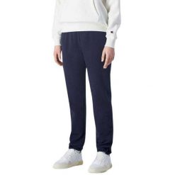 Spodnie Do Joggingu Damskie Sznurki Ściągające. Niebieskie spodnie materiałowe damskie Champion, xl, bez wzorów, z bawełny. Za 283.99 zł.