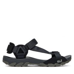 Sandały Jack Wolfskin. Czarne sandały męskie Jack Wolfskin, trekkingowe. Za 379.99 zł.