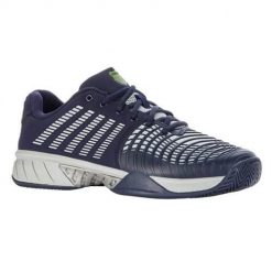 Buty do tenisa męskie K-Swiss Express Light 3 Allcourt 2024. Niebieskie buty sportowe męskie K-SWISS, z materiału, bez zapięcia, tenisowe. Za 647.00 zł.