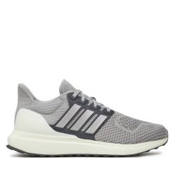 Sneakersy adidas. Niebieskie trampki i tenisówki chłopięce Adidas, bez wzorów, bez zapięcia. Za 199.99 zł.