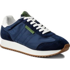 Sneakersy CALVIN KLEIN JEANS - Graph S0536 Indigo. Niebieskie półbuty na co dzień męskie Calvin Klein Jeans, z jeansu, eleganckie, bez zapięcia. W wyprzedaży za 339.00 zł.