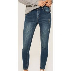 Jeansy skinny - Niebieski. Niebieskie jeansy damskie House. Za 119.99 zł.