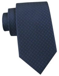 Krawat Męski - Angelo di Monti - Granat, Drobna Kratka. Niebieskie krawaty i muchy Angelo di Monti, bez wzorów, z tkaniny, eleganckie. Za 45.00 zł.