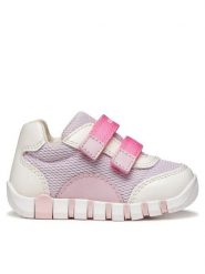 Geox Sneakersy B Iupidoo Girl B3558A 01454 C0761 Różowy. Czerwone buty sportowe dziewczęce Geox, bez wzorów, z materiału, bez zapięcia. Za 249.99 zł.