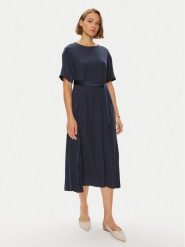 Weekend Max Mara Sukienka codzienna Jordan 2425626021 Granatowy Standard Fit. Niebieskie sukienki damskie Weekend Max Mara, na co dzień, m, bez wzorów, z syntetyku, bez kołnierzyka, bez ramiączek, proste. Za 569.99 zł.