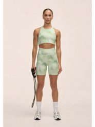 Legginsy Kolarki Damskie Casall Wysoki Stan. Zielone legginsy sportowe damskie Casall, l, bez wzorów, z materiału, z podwyższonym stanem, długie, do biegania. Za 239.00 zł.
