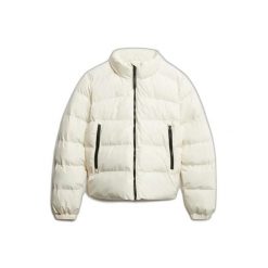 Damska kurtka puchowa Superdry Sports. Białe kurtki damskie Superdry., bez wzorów, z puchu, bez kaptura. W wyprzedaży za 474.00 zł.