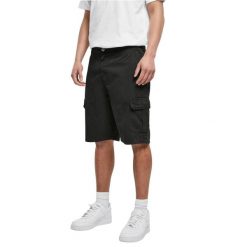 Szorty bermudzkie cargo Urban Classics Big. Czarne szorty męskie Urban Classics, m, bez wzorów. Za 191.05 zł.