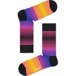 Happy Socks - Skarpetki Sunrise. Brązowe skarpety damskie Happy Socks. Za 39.90 zł.