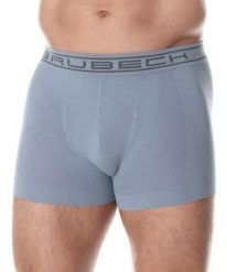 Bokserki męskie bawełniane Brubeck COMFORT COTTON. Szare bokserki męskie Brubeck, l, bez wzorów, z bawełny. Za 39.99 zł.