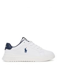 Polo Ralph Lauren Sneakersy RL03844101 Biały. Białe buty sportowe chłopięce Polo Ralph Lauren, bez wzorów, ze skóry, bez zapięcia. Za 449.99 zł.