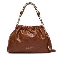 Torebka Valentino. Brązowe torebki do ręki damskie Valentino, bez wzorów, klasyczne, bez dodatków. Za 679.99 zł.
