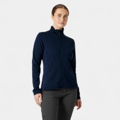 Bluza damska Helly Hansen Versalite Fleece. Niebieskie bluzy damskie Helly Hansen, l, bez wzorów, z elastanu, bez kaptura. Za 391.00 zł.