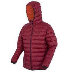 Kurtka z kapturem Regatta Marizion. Fioletowe kurtki męskie Regatta, m, bez wzorów, z puchu, eleganckie, z kapturem. Za 150.60 zł.