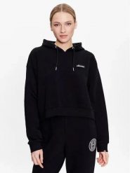 ELLESSE BLUZA DAMSKA Z KAPTUREM SPORTOWA KOLOR CZARNY. Czarne bluzy damskie Ellesse, l, bez wzorów, z bawełny, z kapturem, do biegania. Za 163.09 zł.