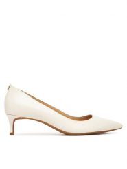 MICHAEL Michael Kors Szpilki Alina Flex Kitten Pump 40R3ALMP1L Écru. Szpilki damskie MICHAEL Michael Kors, bez wzorów, ze skóry, bez obcasa, bez zapięcia. Za 489.99 zł.