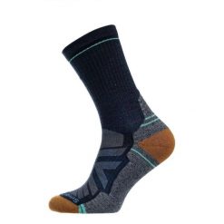 Skarpety Smartwool Performance Hike Light Cushion Crew. Niebieskie skarpety damskie Smartwool, bez wzorów, z wełny. Za 95.99 zł.