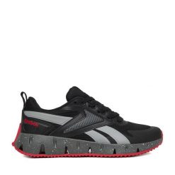 Sneakersy Reebok. Czarne trampki i tenisówki chłopięce Reebok, bez wzorów, bez zapięcia. Za 249.99 zł.