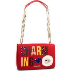 Torebka LOVE MOSCHINO - JC4266PP06KJ0500 Rosso. Czerwone torebki do ręki damskie Love Moschino, ze skóry ekologicznej. W wyprzedaży za 659.00 zł.