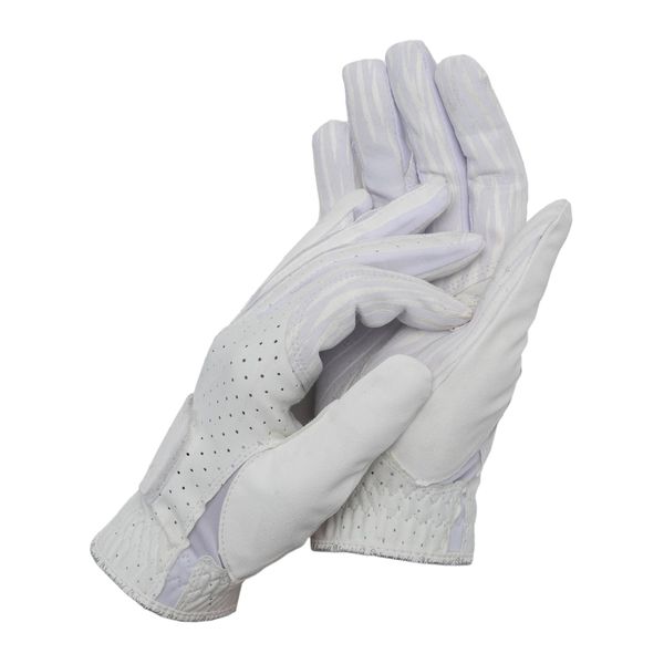 Rękawiczki jeździeckie Samshield V-Skin. Białe rękawiczki dziecięce SAMSHIELD, bez wzorów. Za 149.99 zł.
